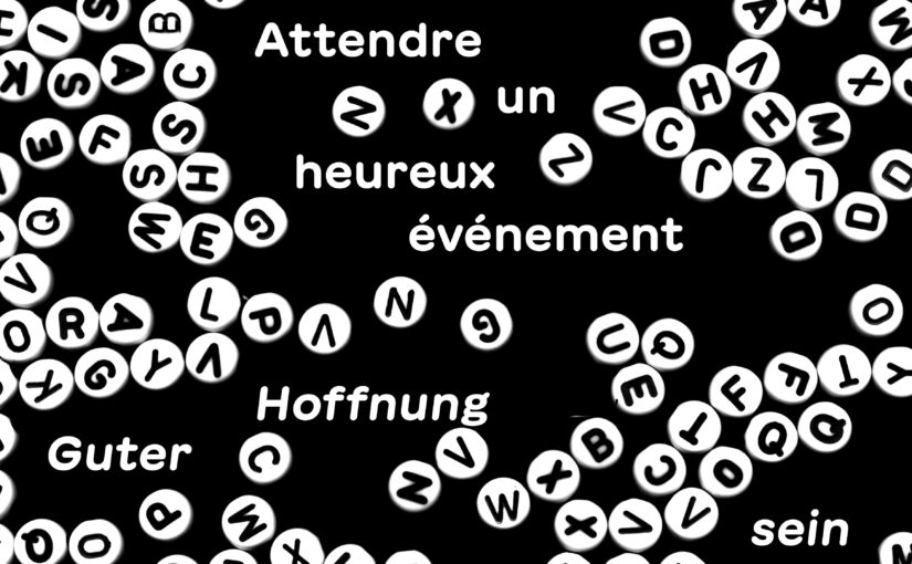 « Attendre un heureux événement – Guter Hoffnung sein » de Pascale Schreibmüller